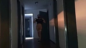 Dancing at the xxx club with a young man and two elderly men until they decide to punish me.