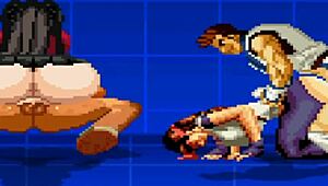 i watch yuri and rin in hentai game