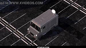 Customer Service Episode 2: Ebony Babe Gets Licked for Guaranteed Satisfaction