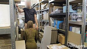 I Cheated on My Husband with a Warehouse Worker! He Fucked Me Hard!