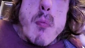 Oh Yeah, My Buddy's Back At The Gloryhole To Spit And Cum In My Mouth!