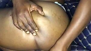 12 Inch Dildo Makes My Thighs Shake After Inserting In Asshole!