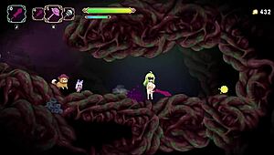 In Futakinvallyer v0.034, the new boss fight features asian futanari with monster cock and big tits