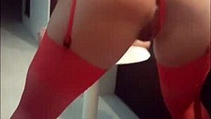 Cuckold Husband Records Wife Teasing Him.