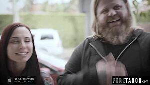 Struggling musician Abigail Mac in FFM threesome for fame!