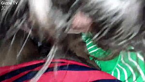 new milf teaches teasing blowjob on big black cock