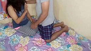 Bhabhi Blackmailed Devar and Got Fucked Hard Again