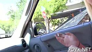 babe showers then fucks in pov