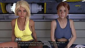 stranded in space, gotta pick a curvy stepsister