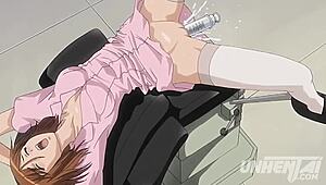 this is how a gynecologist really works - hentai uncensored, patient caught with doctor using toys on tits in hospital.
