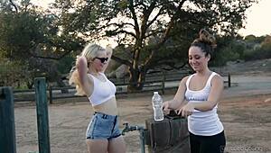 remy lacroix and alli rae in a steamy lesbian encounter