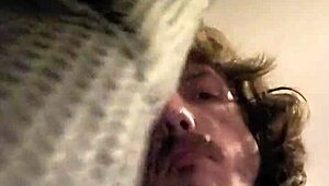 Oh Yeah, My Buddy's Back At The Gloryhole To Spit And Cum In My Mouth!