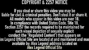 Nasty Alison Tyler gets mouth, tits, and pussy drilled by Alex Legend