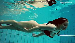 Dashka, are you ready for some underwater pussy action?