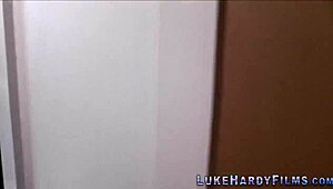 busty british milf teases with skilled handjob and oral play