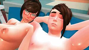 Intense Passionate Sex Between Couple in Sims 4 Episode 1