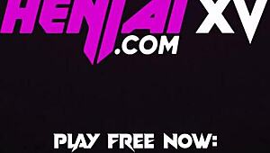 Lady Futanari Fucks Housemaid in Wild 3D Hentai Gameplay. Creampie and Deepthroat Action.