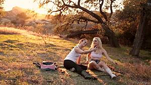 remy lacroix and alli rae in a steamy lesbian encounter