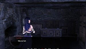 Let's play forbidden dojo: shaved pussy and anal action in part 12.