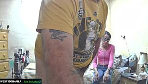 Marianna's Feeding Time 10 - Sucking Hot Liquid into Her Mouth