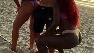 Fitness and BDSM in Copacabana with a big ass babe