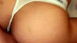 In the dorm, a teen roommate gets caught fucking in doggystyle on camera.