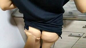 my sister-in-law in that short dress bent over in the kitchen, should i fuck her?