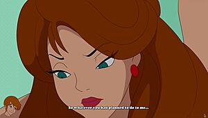 Milftoon Drama! Brunette Milf Bangs Daughter’s Boyfriend Janet in Hot Scenes!