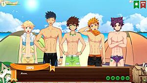 game friends camp ep 17 - scout badges russian voice