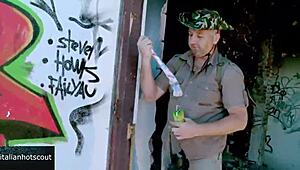 slutty brunette gets the cock shoved in her pussy and she enjoys it very much.