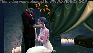 Masquerade Night in 3D Hentai Preview Shows Wild Orgy and Muff Diving.