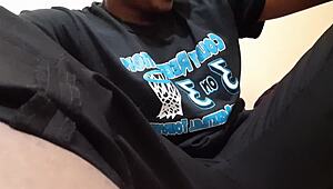 student spies on black african in lodging room