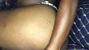 12 Inch Dildo Makes My Thighs Shake After Inserting In Asshole!