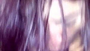 Super Head Cum Slut Slurps Black Pole