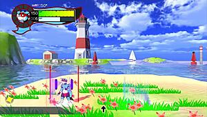 endless cumshots with best friend on beach!