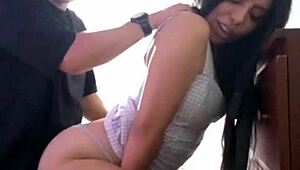 Fucking my wife's babysitter's big ass, so good.