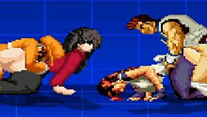 i watch yuri and rin in hentai game