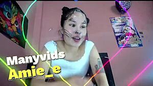 slut destroys his face with a lot of spit full deepthroat