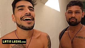 Gay men go from snorkeling to hardcore sex in this video.