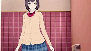 Animated hentai with Ena Shinonome and Shizuku Hinomori in a creampie-filled adventure.