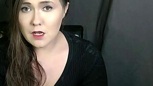 Step mommy hides naughty secrets in solo talk