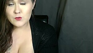 Step mommy hides naughty secrets in solo talk