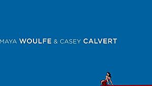 We Like Girls with Casey Calvert and Maya Woulfe in Action