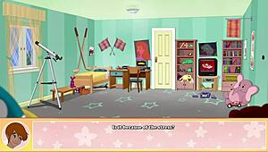 Milftoon Drama! Brunette Milf Bangs Daughter’s Boyfriend Janet in Hot Scenes!