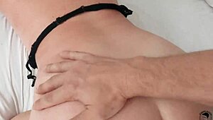 bbw blonde cameron skye bends over for hardcore doggystyle with big tits and shaved ass 😈