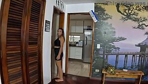 Behind the Scenes with Luara Sonza in Steamy Web Chat