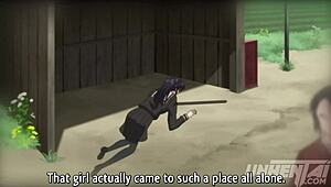 Beautiful anime babe gets creampied in this hentai video