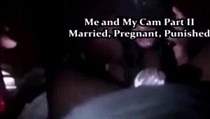 Cheating wife gets man to climax while on the phone with her husband