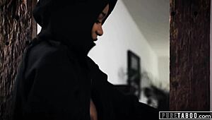 Pure Taboo Ebony Teen Jenna Foxx Fulfills Horny Roommates Threesome Needs Part 1