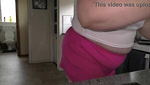 A rough anal scene on the birthday of a naughty MILF who then gives a blow job.